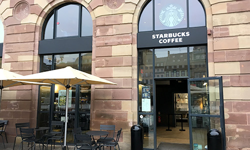Café Starbucks Strasbourg L'Aubette