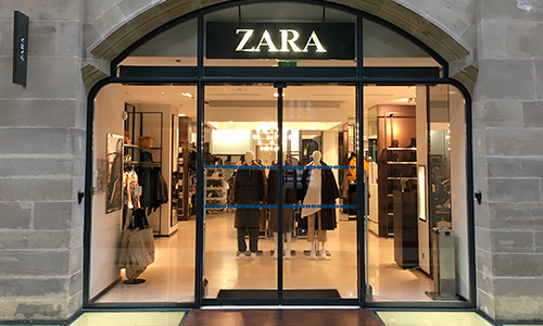 Magasin Zara Strasbourg L'Aubette