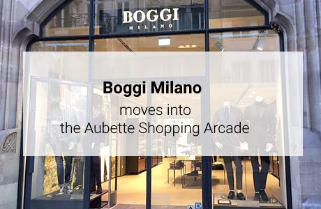Boggi Milano moves into the Aubette Shopping Arcade