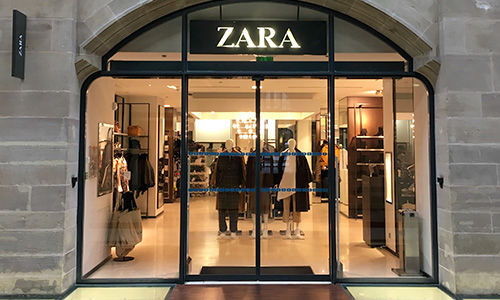 la boutique zara